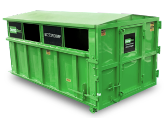 20 yard enclosed dumpster
